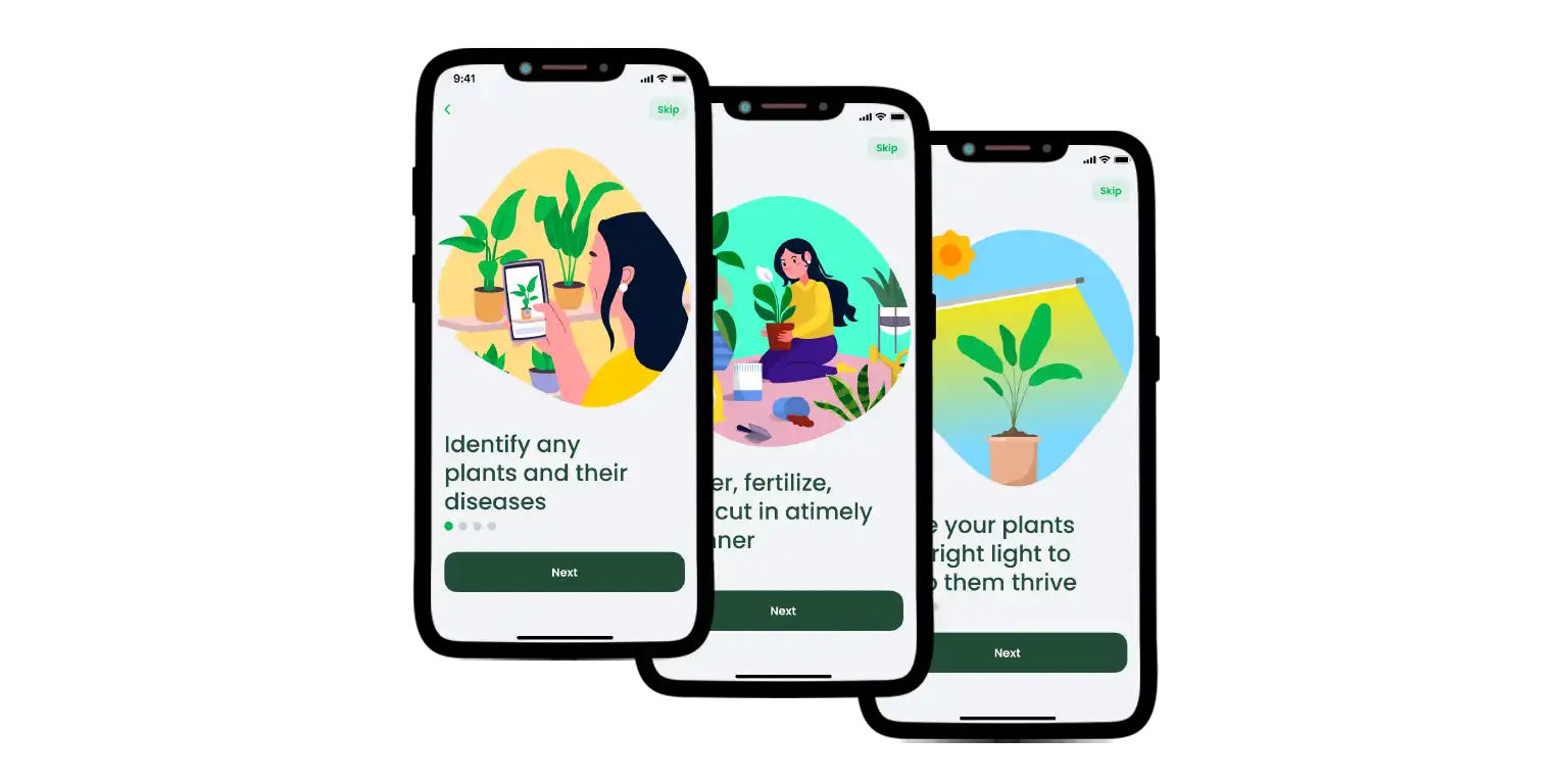 AI Plant Finder promo page