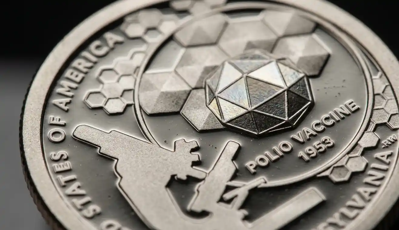 American Innovation coin highlighting intricate design